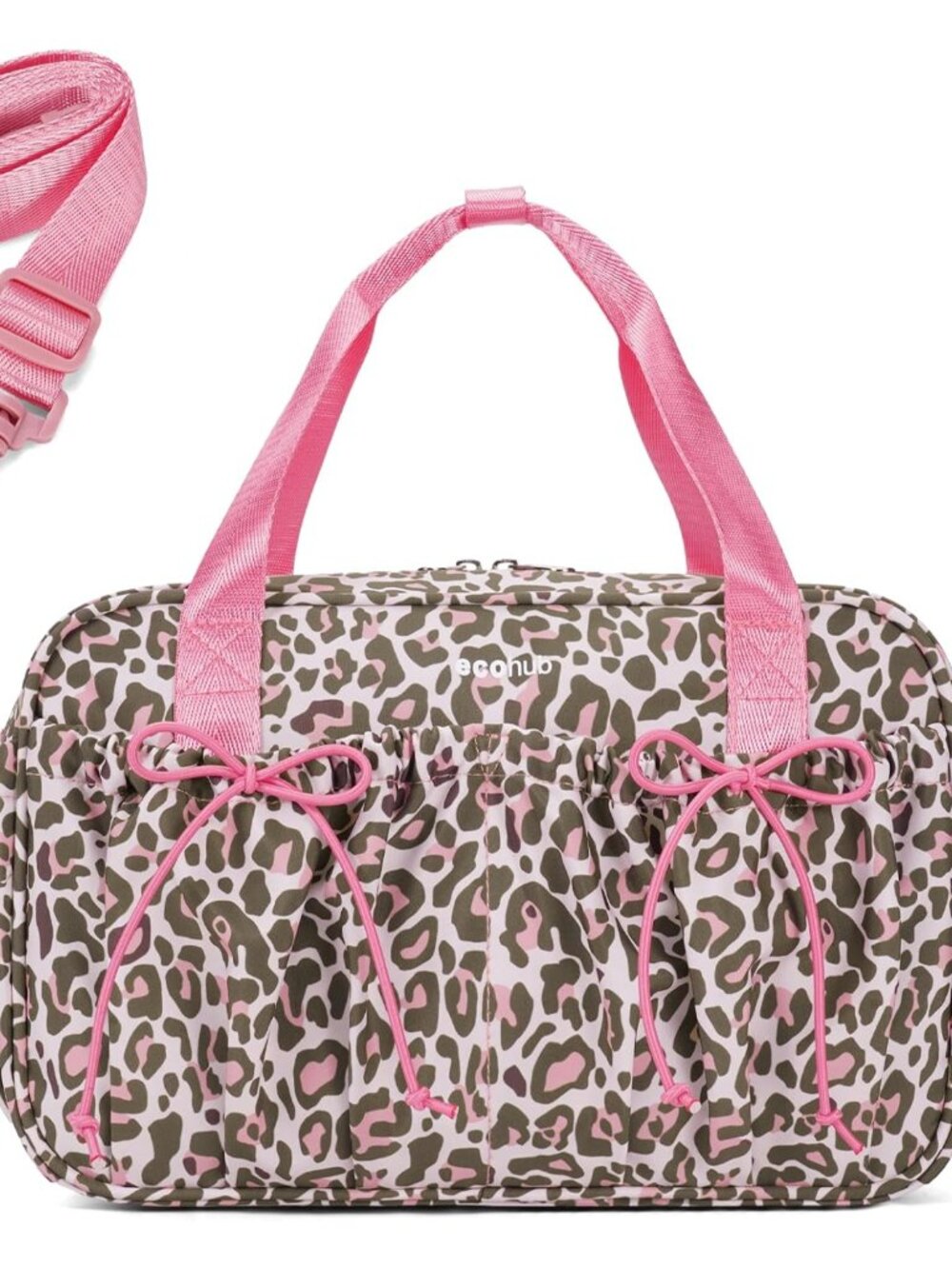 Small Gym Bag for Women, Mini Gym Duffle Bag with Wet Compartment, Bowknot Sport